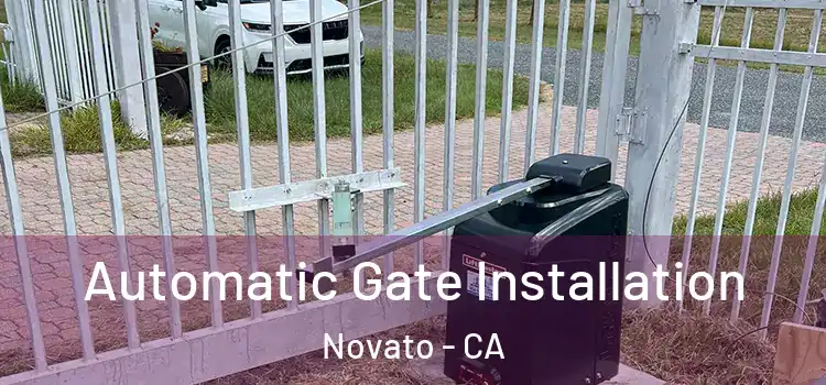  Automatic Gate Installation Novato - CA